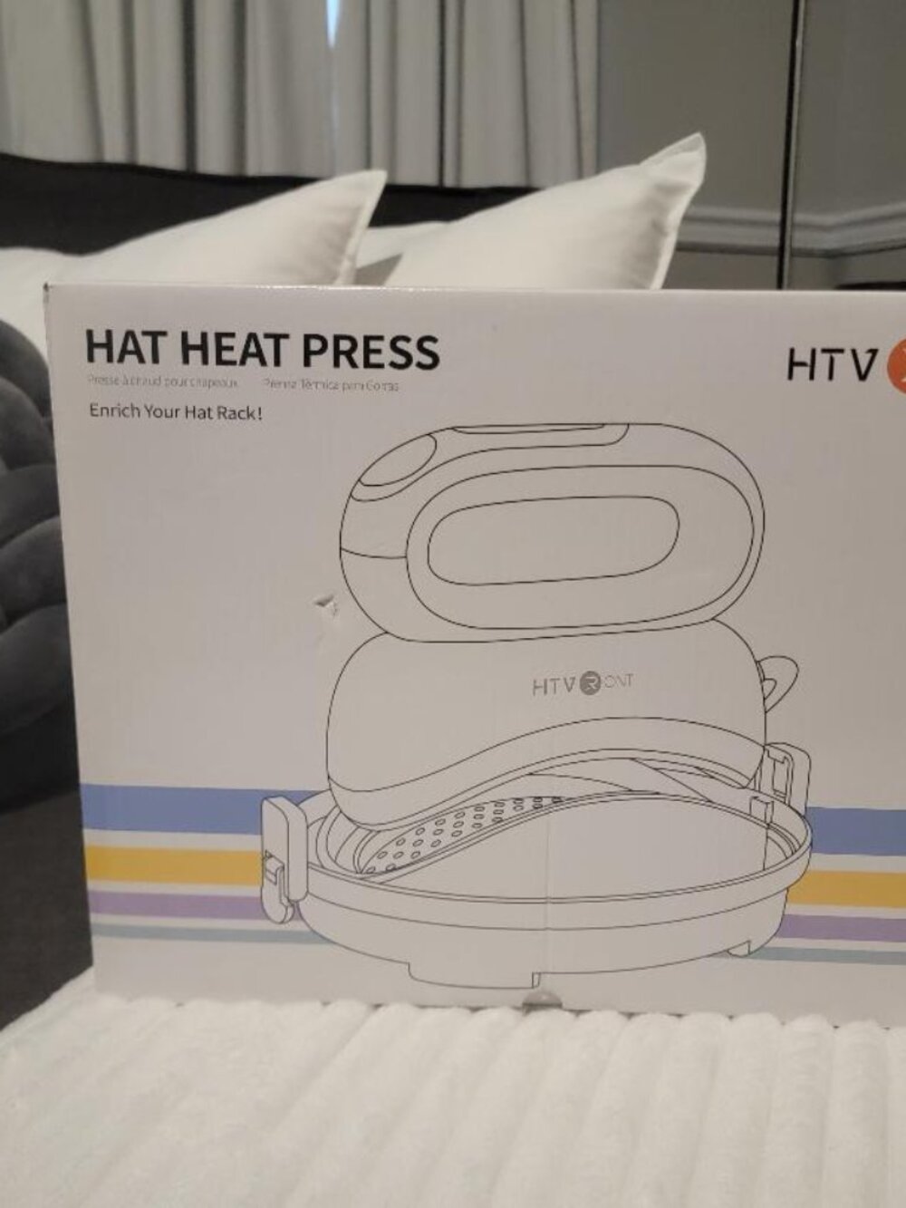 HTV Hat Heat Press
